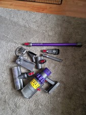 Genuine Dyson Purple V10 Cordless Vacuum Cleaner Fully working With Accessories 