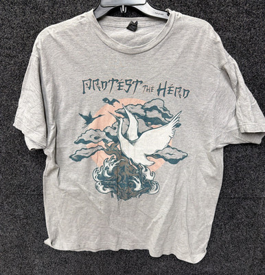 Protest The Hero XL Grey Metalcore Band Shirt