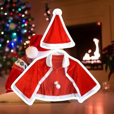 Christmas Cloak Cape Red Cape