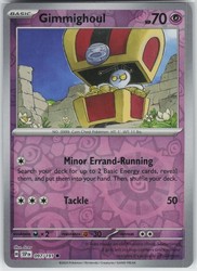 Gimmighoul 097/191 Surging Sparks Reverse Holo Common