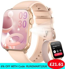 Ladys Smart Watch Women Fitness Tracker Blood Pressure Heart Rate Sport Watches