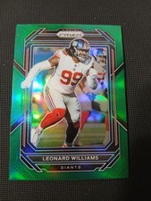 2022 Panini Prizm #222 Leonard Williams Green
