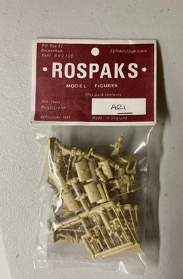Rospaks AR1 - Roman Legionnaires 25mm Unpainted plastic 21 Figures 5 poses