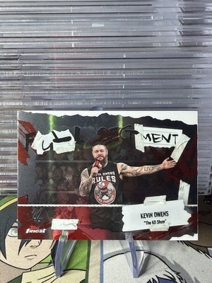 WWE Topps Finest 2025 Full Segment Kevin Owens ''The KO Show'' #FS-KOS