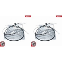 2X Esen SKV Handbremsseil Hinten Beidseitig Passend FüR Daewoo Nexia Nissan Pick