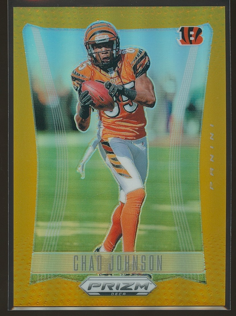 Chad Johnson 2024 Panini Prizm Deca Gold Prizm #64 /10