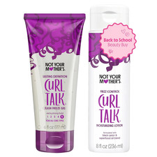Curl Talk Lasting Definition Flash Freeze Gel and Frizz Control Moisturizing Lot