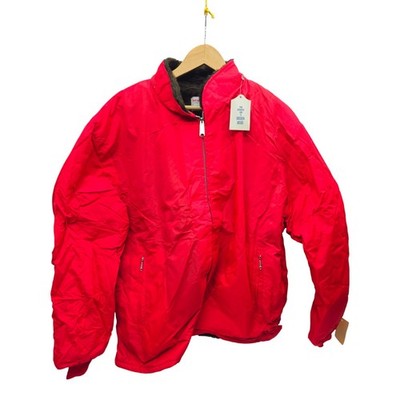 Wear-Guard Insulated Work Jacket 331RD XXXL Hidden Hood Red Made USA NOS Vintage