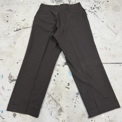 Vintage 50s Gabardine Rayon Atomic Fleck Drop Loop Pants Mens Vintage 50s Gabardine Rayon Atomic Fleck Drop Loop Pants Mens