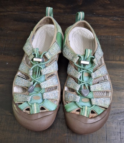 Keen Newport H2 Women's Size 7.5 Green Sport Sandal Pre-Owned - Picture 2 of 13