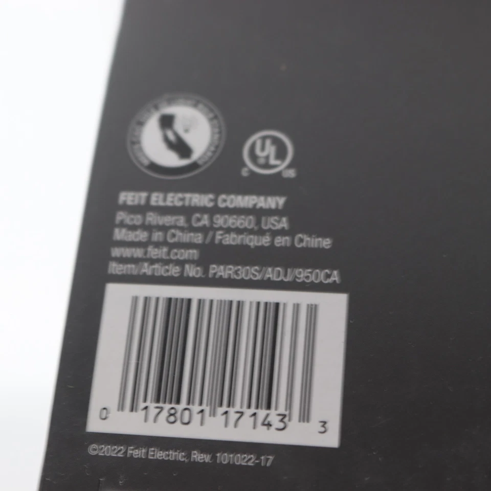 Feit Electric LED Flood Light Bulb Dimmable 5000K Daylight PAR30 75W Eqv - Image 4 of 4