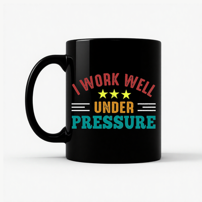 #ad #ad I Work Well Under Pressure Mug Funny Professional Gift Coffee Cup 11oz 15oz $21.99