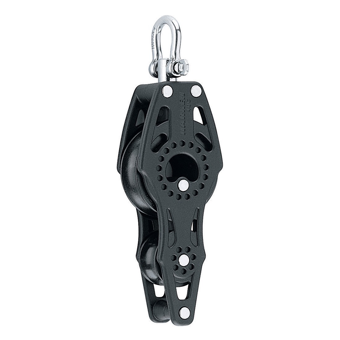 Harken 2656 40mm Carbo Fiddle Block - Swivel & Becket