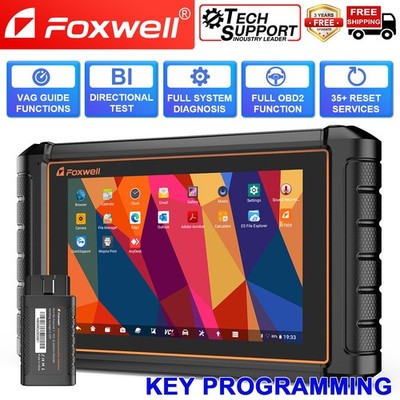 FOXWELL NT909 Bidirektionaler Vollsystem-OBD2-Diagnosescanner BMS TPS & Öl-Reset