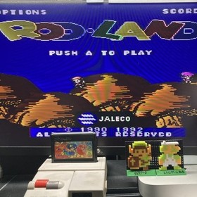 Rod Land Nintendo USED Family computer FC NES famicom