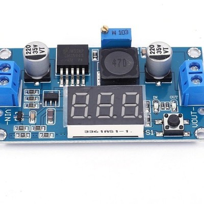 DC-DC Step Down mit digitaler Spannungsanzeige Eingang Ausgang 4V-40V 3A