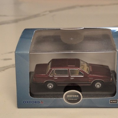 Volvo 760 red diecast modelcar 76VO002 Oxford 1:76