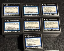 LOT OF 10 Delkin Devices 1GB Industrial Extended Temp DMA2 CompactFlash CF Cards