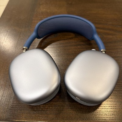 Apple AirPods Max 1st Gen Sky Blue A2096 Bluetooth Over-Ear