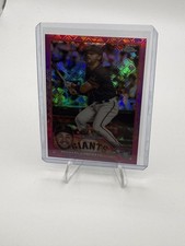 2023 Topps Chrome Logofractor Edition Michael Conforto #219 Pink Refractor /199