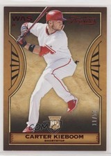 2019 Panini Chronicles Timeless Treasures Red 11/50 Carter Kieboom #14 5m2