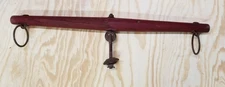 Vintage 36” Single Tree Farm Yoke Horse Ox Original RED Paint
