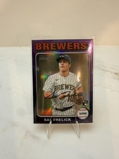 2024 Topps Heritage #451 Sal Frelick Chrome Purple Refractor
