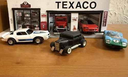 One-Off Custom Aurora AFX H.O. ‘32 Ford Model A Coupe Black G Plus Slot Car Runs