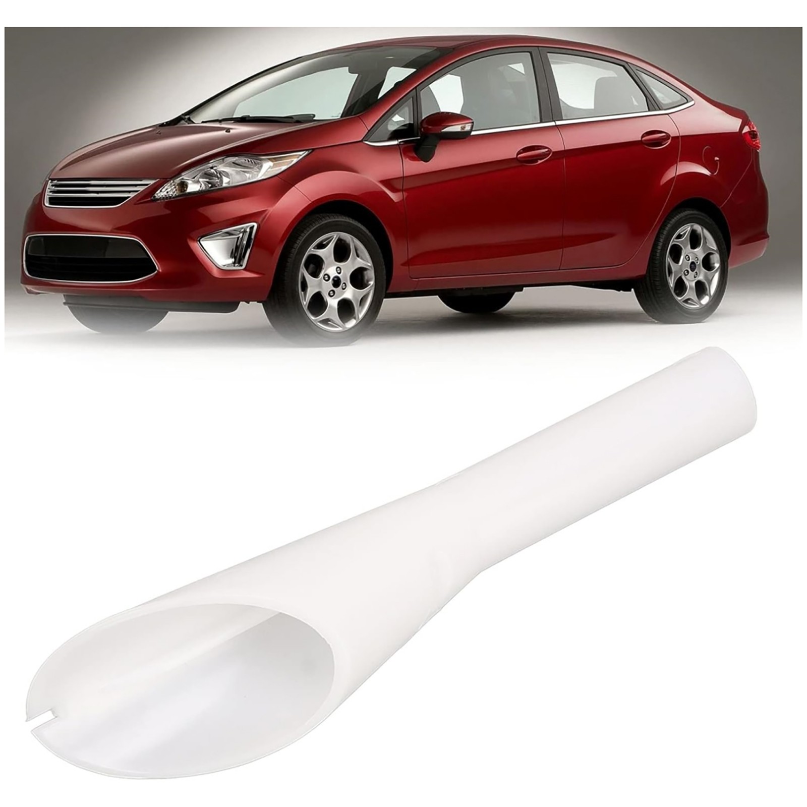 New White Diesel Fuel Filler Funnel For Ford Mustang 2010-2017 8U5A17B068BB thumbnail 10