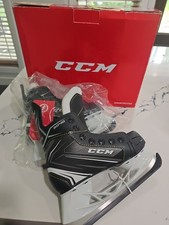 NEW In Box CCM 9040 TACKS ICE HOCKEY SKATE LACE UP BOOT US SIZE 12 Junior