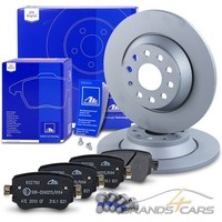 ATE Bremsscheiben +BelÄGe Hinten FÜR Audi Q3 8U Seat Alhambra 710 VW Sharan 7N