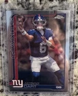 2025 Topps Chrome Jaxson Dart Rookie #306 New York Giants NFL Football Card Base