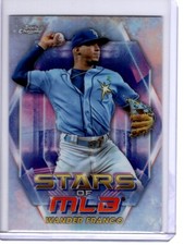 2023 Topps #SMLBC-18 Wander Franco  Stars of MLB Chrome  Tampa Bay Rays