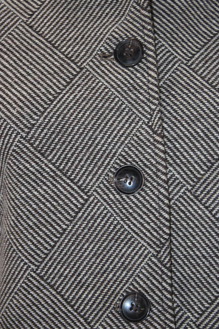 Bagatelle Womens Basic Jacket Brown Geometric Pol… - image 5