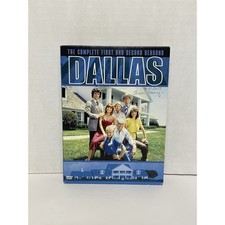 Dallas The Complete First  Second Seasons DVD Box Set 1978 TV Series 5-Disc