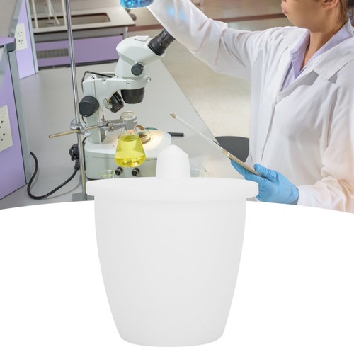 Laboratory Crucible High Form PTFE Crucible Cup W/ Cover Experimental 30ml - Picture 5 of 10