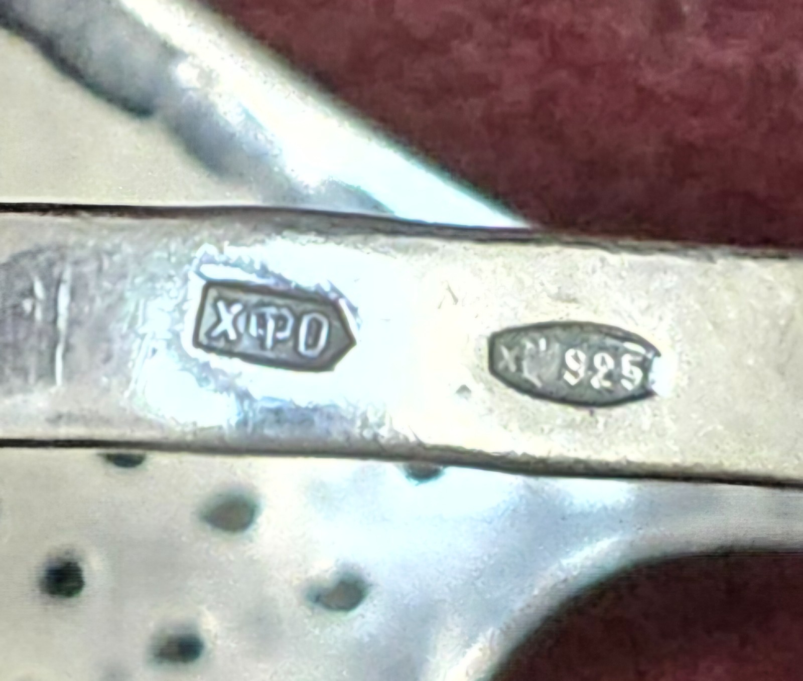 Massive sterling silver (925) statement vintage r… - image 12