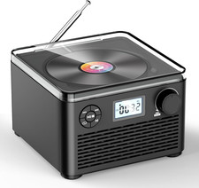 Portable CD Player with Speakers and Bluetooth:Rechargeable CD Boombox with FM R