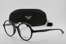 NEW EMPORIO ARMANI EA 3197 5017 BLACK GREEN AUTHENTIC FRAMES EYEGLASSES 49-20