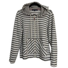 Tommy Hilfiger Large Full-Zip Striped Hoodie