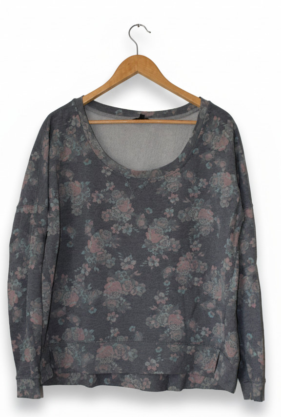 Review Floral Print Sweatshirt – Size M