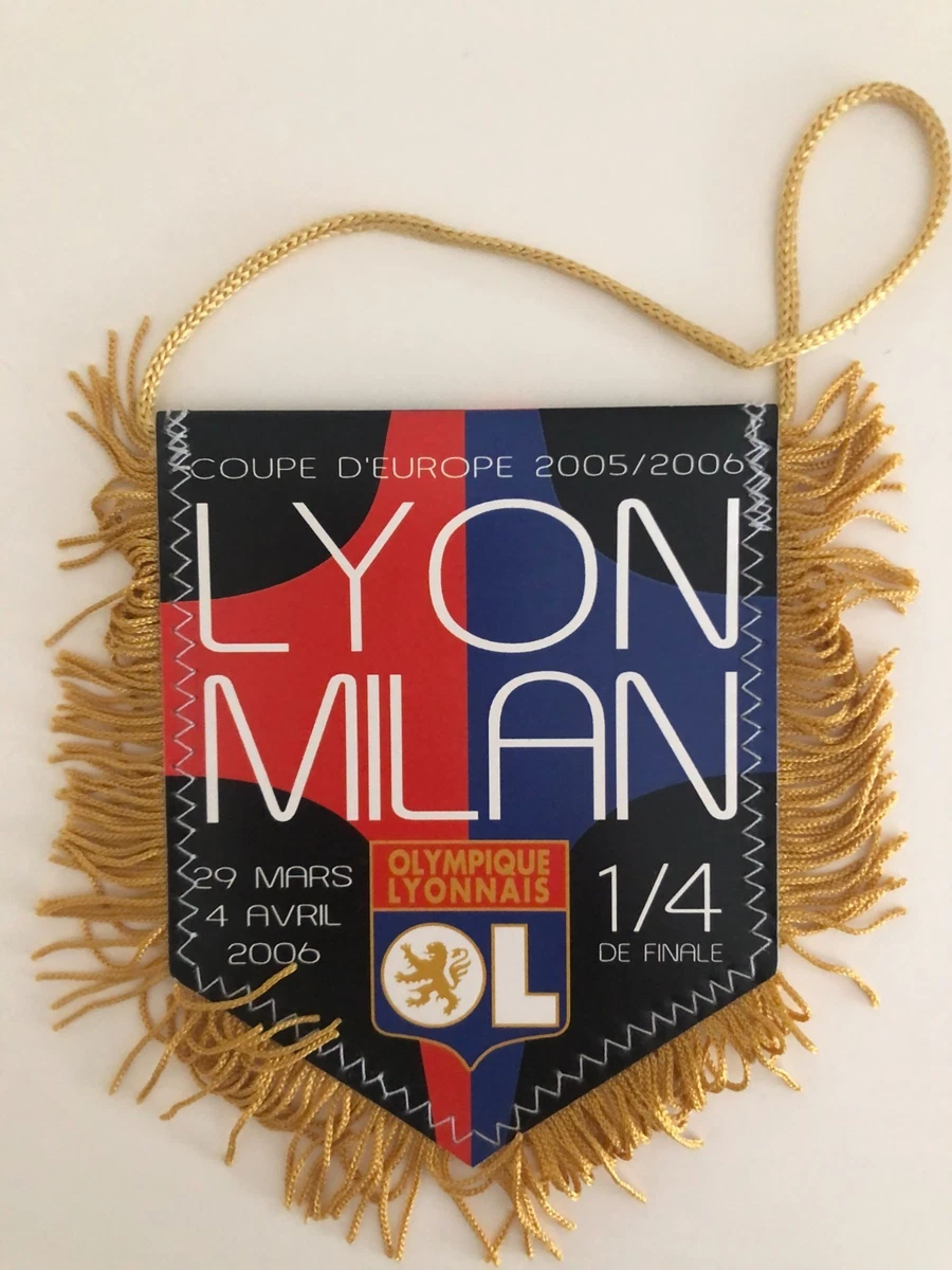 Fanion Vintage Olympique Lyonnais (OL) - Années 60 - Collection