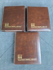 3 Vintage Tandy TRS-80 Computer Cassette Games 2 Starblaze 100  Calculator