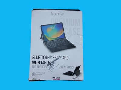 Hama Bluetooth Tastatur Hülle für iPad 10. Generation (2022)   mit Touchpad