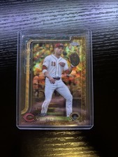 2025 Topps Gilded Collection - Joey Votto #71 Gold Wave Refractor /75