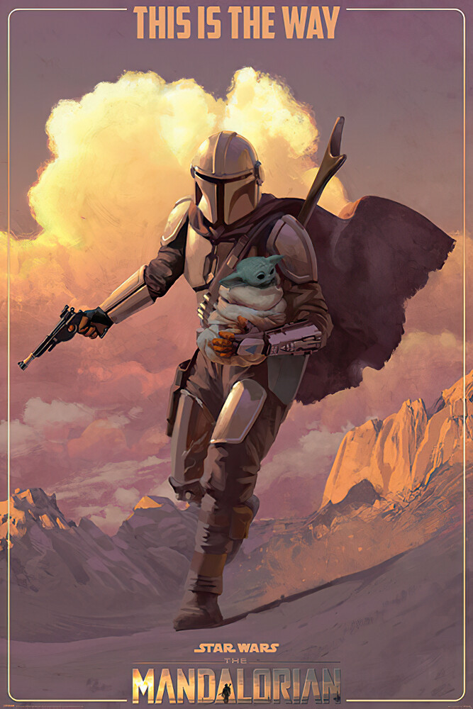 Star Wars: The Mandalorian - TV Poster (Season 2 - This Is