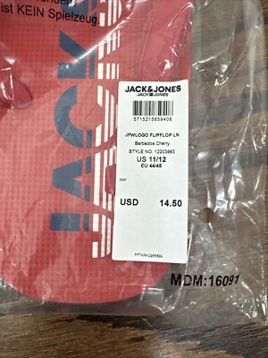 NEW JACK & JONES Premium Flip Flops Sandal Lot Of 5 SZ 7-12 NEW JACK & JONES Premium Flip Flops Sandal Lot Of 5 SZ 7-12  main image 3