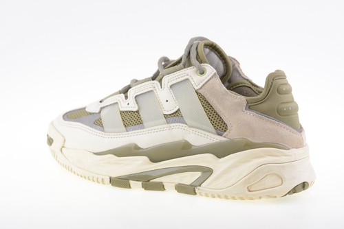 Adidas Niteball J verde/bianco GY8567 scarpe da ginnastica bambino junior taglia UK 4 - Foto 3 di 9
