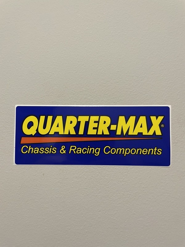 QUARTER-MAX CHASSIS & RACING COMPONENTS racing sticker/decal