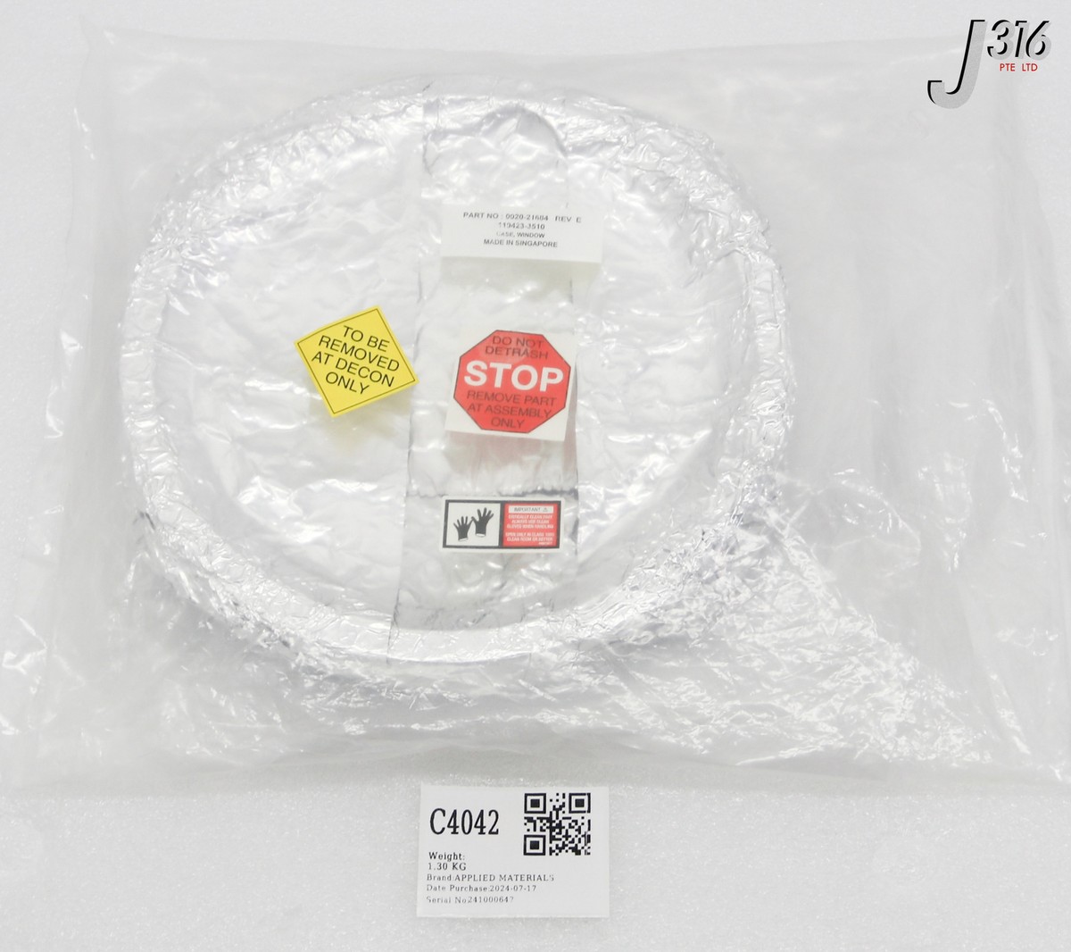 C4042 APPLIED MATERIALS CASE WINDOW ORIENTER (NEW) 0020-21684 | eBay